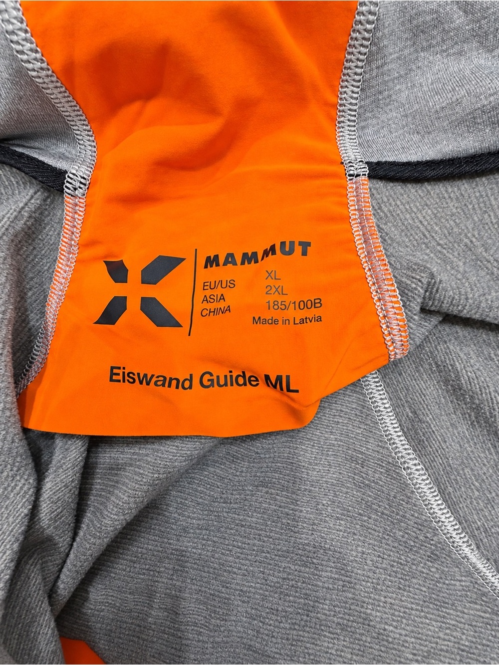 Mammut Eiswand Guide ML Full-Zip Jacket – Men’s XL - Picture 5 of 8